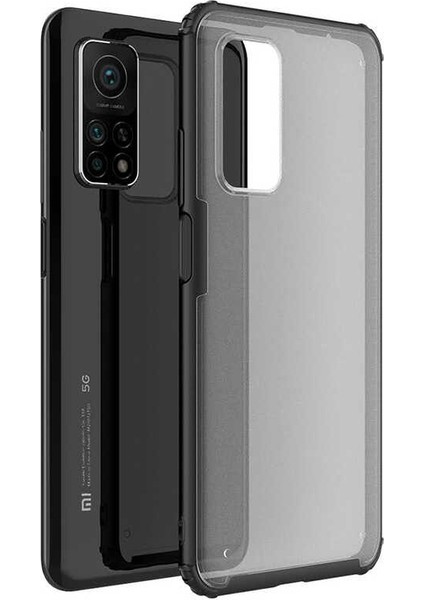 Xiaomi Mi 10T 5g Kılıf Klcr Volks Kapak-Siyah