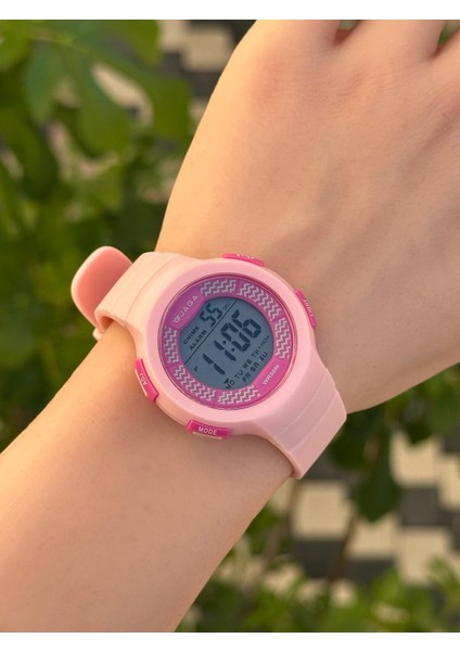 Dijital Alarm+Kronometre+Işık ve Takvimli 5 Atm Genç Spor Çocuk Kol Saati JG012 fiyatları