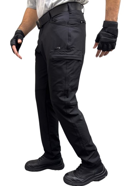 Yazlık Esnek Likralı Pamuklu Kumaş Erkek Kargo Pantolon