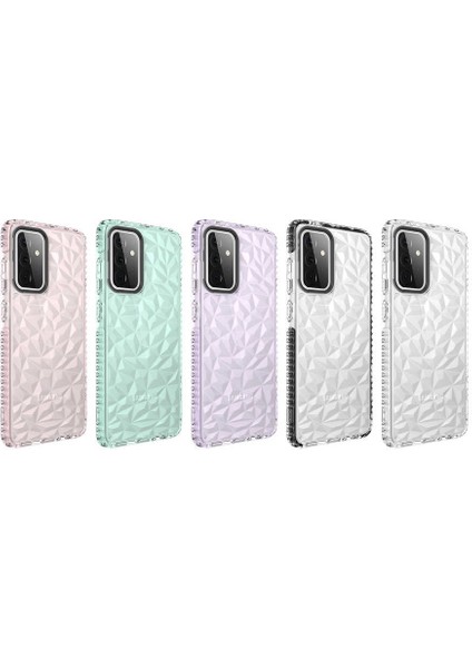 Galaxy A72 Kılıf Klcr Buzz Kapak-Yeşil