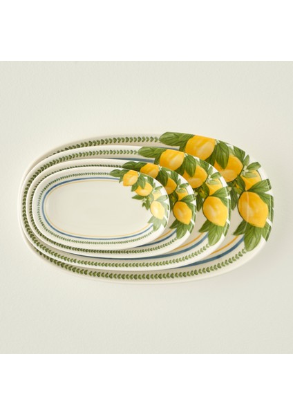 Lemoncello Porselen Sunum Tabağı 19 cm