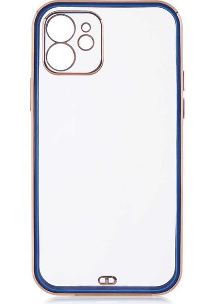 iPhone 12 Uyumlu Klcr Voit Clear Kapak-Siyah