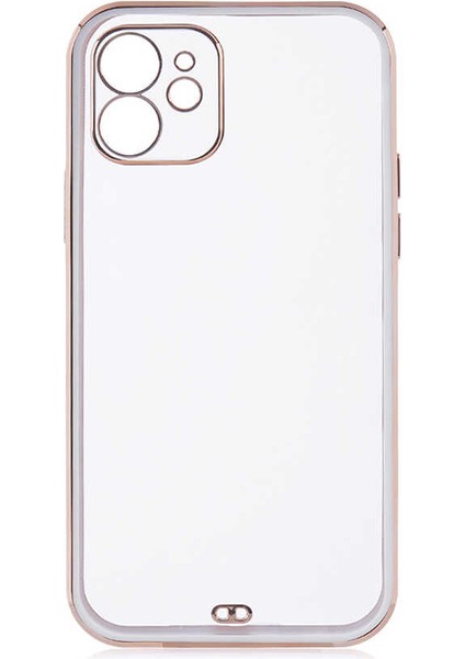 iPhone 12 Uyumlu Klcr Voit Clear Kapak-Siyah