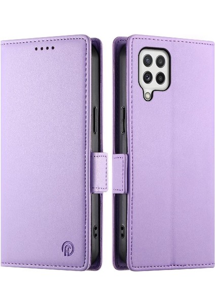 Samsung Galaxy A22 4g Kart Yuvaları Için Flip Case Cüzdan Günlük Kullanım Flip (Yurt Dışından)
