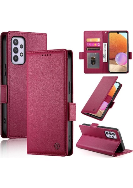 Samsung Galaxy A32 4g Flip Kart Yuvaları Cüzdan Günlük Kullanım Için Flip Case (Yurt Dışından)