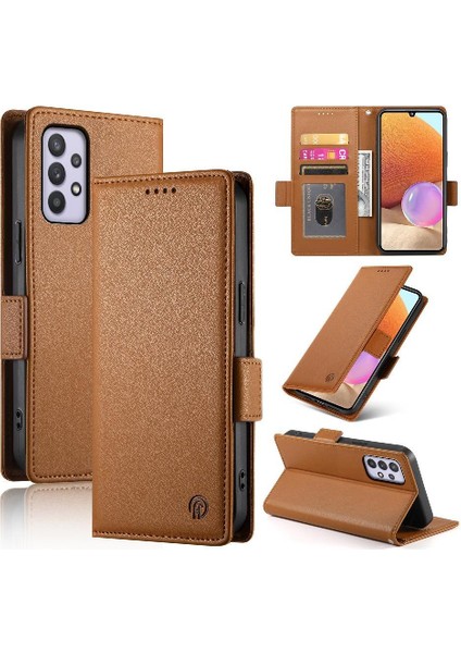 Samsung Galaxy A32 4g Flip Kart Yuvaları Cüzdan Günlük Kullanım Için Flip Case (Yurt Dışından)
