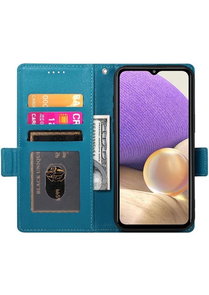 Samsung Galaxy A32 5g Flip Cüzdan Günlük Kullanım Kart Yuvaları Için Flip Case (Yurt Dışından) modelleri
