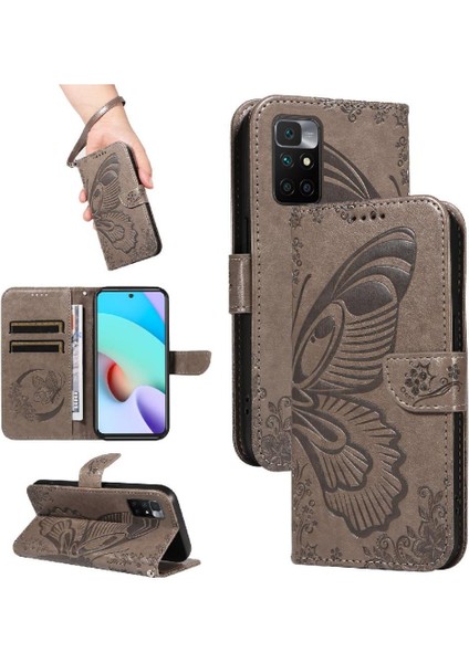 Xiaomi Redmi Not 11 Için Flip Case Kredi ile 4g Ayrılabilir El Kayışı (Yurt Dışından)