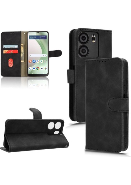 Blu View5 Için Flip Case Yan Toka Pu Deri Kart Yuvaları Tutucu Cüzdan (Yurt Dışından)