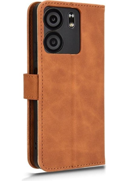 Blu View5 Için Flip Case Yan Toka Pu Deri Kart Yuvaları Tutucu Cüzdan (Yurt Dışından)