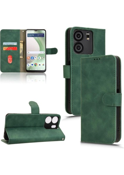 Blu View5 Için Flip Case Yan Toka Pu Deri Kart Yuvaları Tutucu Cüzdan (Yurt Dışından)