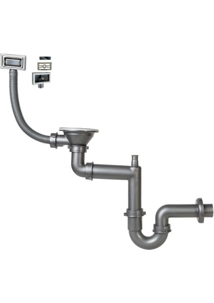 Teka Be Linea Ukinox Me Modellerine Uygun 1 Göz Evye Sifon Takımı