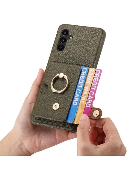 Samsung Galaxy A13 5g Halka Standı Kart Yuvaları Premium Dokulu (Yurt Dışından) modelleri