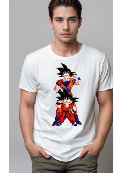 Dragon Ball Goku Baskılı Unisex Tshirt