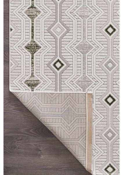 Nova Krem Yeşil Yumuşak Doku Salon Oturma Odası Mutfak Çocuk Odası Halısı indirimleri