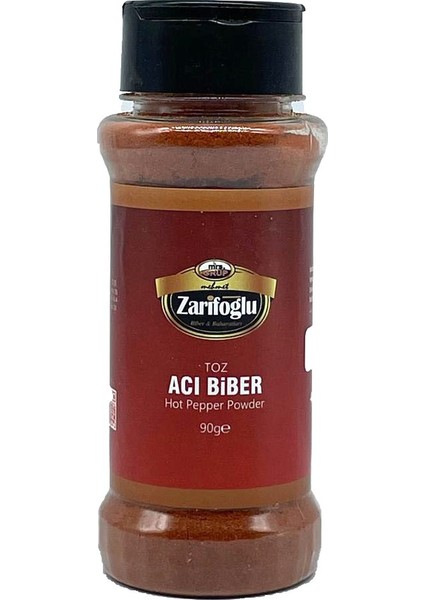 Toz Acı Biber Pet 90 gr Küçük Boy