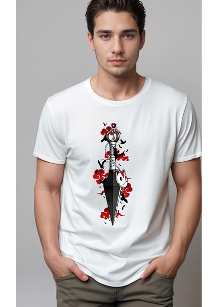 Naruto Baskılı Unisex Tshirt