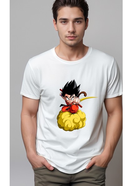 Dragon Ball Goku Baskılı Unisex Tshirt