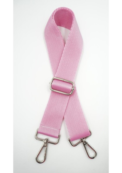 Baby Pink Ayarlanabilir Çanta Sapı Toz Pembe (Polyester) 110 cm G:4 cm fiyatları