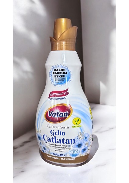 Vatan Gelin Çatlatan Konsantre Çamaşır Yumuşatıcı 1440ML