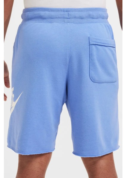 Sportswear Sport Essentials French Terry Alumni Bol Kesim Mavi Erkek Spor Şort fırsatları