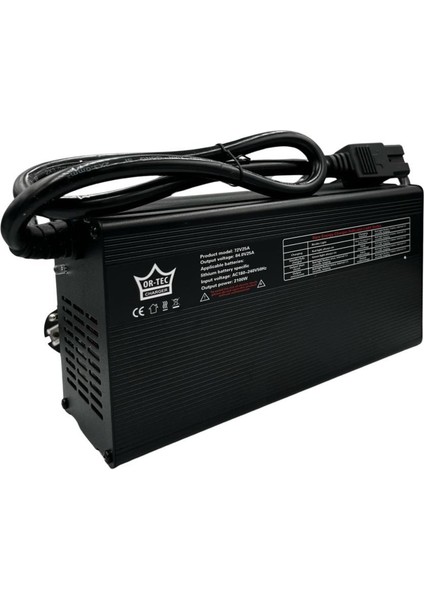 Ortec 72V 25A Li-Ion ve Lifepo4 Akıllı Lityum Akü Şarj Cihazı fiyatları
