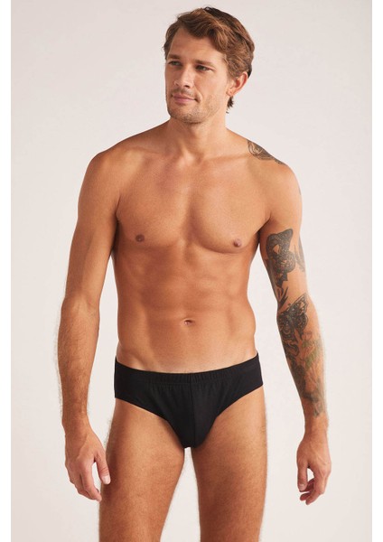Paul Pamuklu Basic 2 li Erkek Slip
