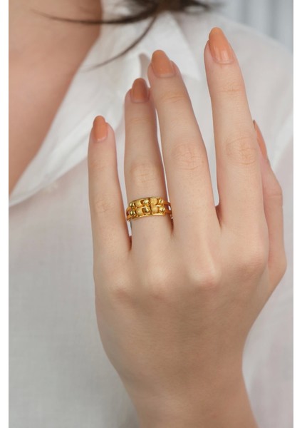 14 Ayar Altın Dorikalı Yüzük 889 modelleri