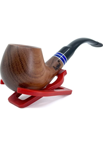 Bent Apple 9 mm Filtreli El Yapımı Pipo - 2421