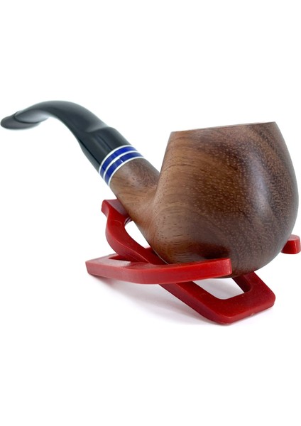Bent Apple 9 mm Filtreli El Yapımı Pipo - 2421