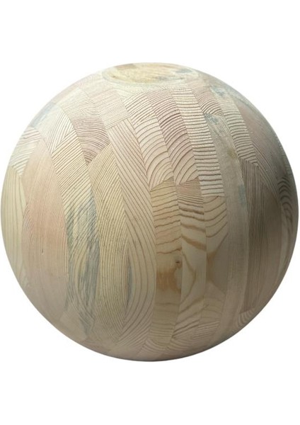 Ahşap Ladin Sehpa Küresi Çap 25CM