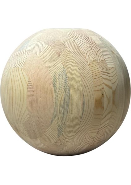 Ahşap Ladin Sehpa Küresi Çap 25CM