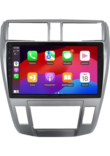 Honda City Dijital Klima Android Multimedya Sistemi 4-64 For-X (2008-2013) fiyatları