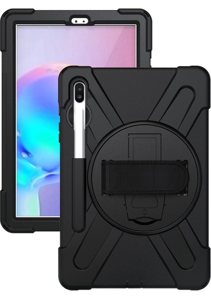 Samsung Galaxy Tab S6 10.5 Inç Koruyucu Kılıf (Siyah) (Yurt Dışından)