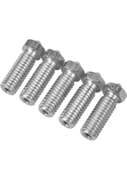 E3D Volkanik Nozul 1.75MM (NOZUL-HS-175-0800) Için 10 Set 0.8mm (Yurt Dışından) fiyatları