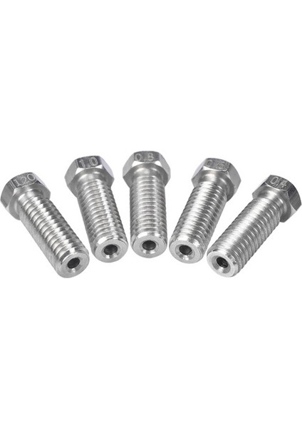 E3D Volkanik Nozul 1.75MM (NOZUL-HS-175-0800) Için 10 Set 0.8mm (Yurt Dışından) modelleri