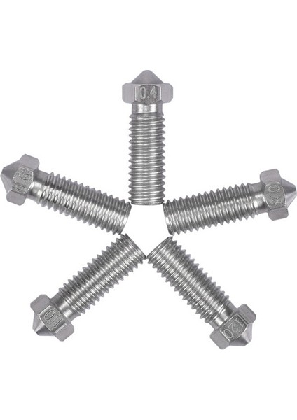 E3D Volkanik Nozul 1.75MM (NOZUL-HS-175-0800) Için 10 Set 0.8mm (Yurt Dışından) fırsatları