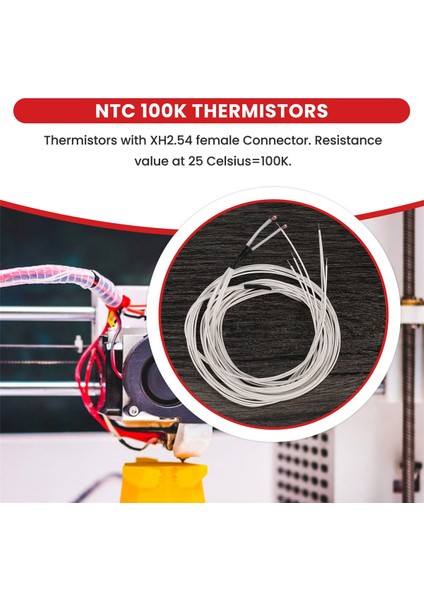 Ender 3 Pro 3D Yazıcı Için 24V 40W Kartuş Isıtıcı Termistör Ntc 1m (Yurt Dışından) indirimleri