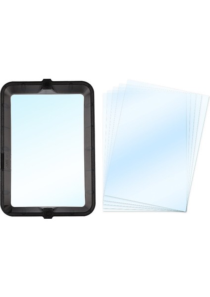 Tank Fotoduyarlı Reçine Serbest Bırakma Oluğu Siyah + Fep Film x 5 Adet Kit (Yurt Dışından)