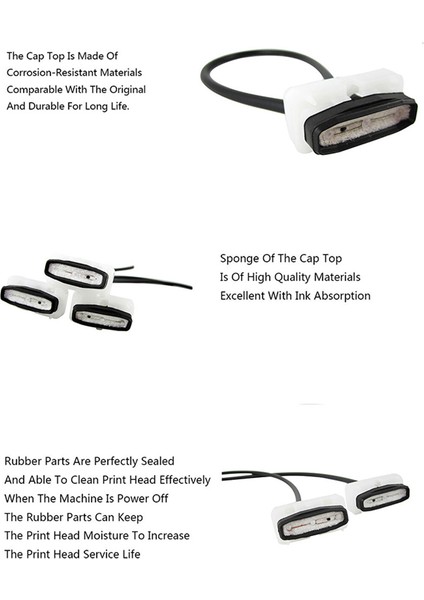 Adet Dx4 Baskı Kafası Kapağı Üst Kapak Istasyonu Solvent Yazıcı Temizleme Ünitesi (Yurt Dışından) indirimleri