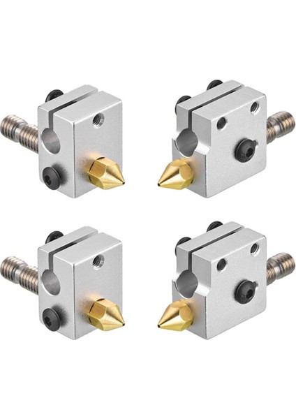 1.75MM Mk8 Ekstruder Baskı Kafası Pirinç Nozul 0.6mm Makerbot Için (20 Adet) (Yurt Dışından) indirimleri