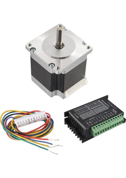 Nema 23 23HS5628 Step Motor 57 Motor 2.8A Sürücülü (6.35MM) (Yurt Dışından)