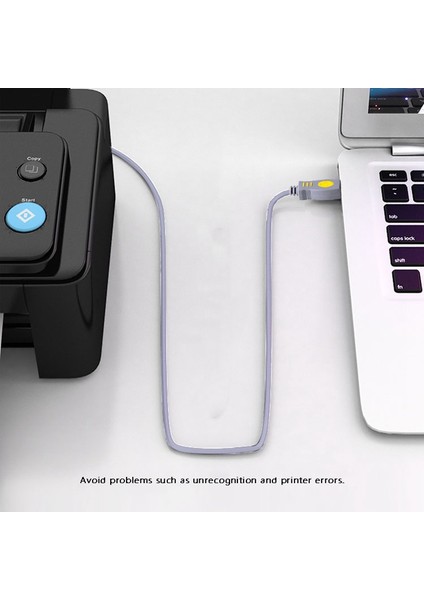 Yazıcılar Için 6,6 Ft Usb2.0 Tip A Erkek - B Erkek Yüksek Hızlı Kablo (Yurt Dışından) modelleri