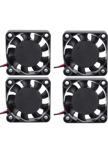 4 Adet 3D Yazıcı Soğutma Fanı 4010 Dc Fan Ekstruder Soğutma Için 24V (Yurt Dışından)