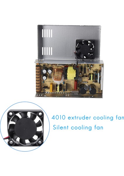 4 Adet 3D Yazıcı Soğutma Fanı 4010 Dc Fan Ekstruder Soğutma Için 24V (Yurt Dışından)