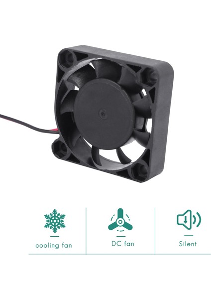 4 Adet 3D Yazıcı Soğutma Fanı 4010 Dc Fan Ekstruder Soğutma Için 24V (Yurt Dışından)
