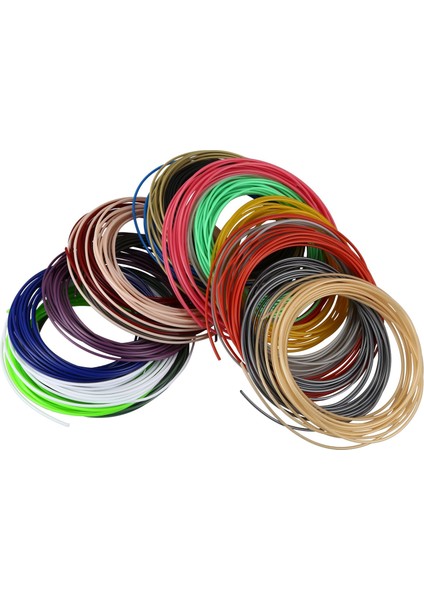 3D Yazıcı Filamenti 1.75MM Pla Filamenti 20 Farklı Renk Adet (Yurt Dışından) fiyatları