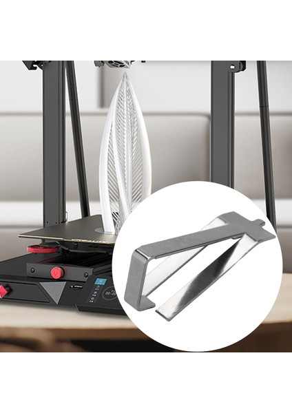 Creality Ender 3 Pro 3D Yazıcı Için 20 Adet Cam Yatak Yaylı Dönüş Klipsi (Yurt Dışından)
