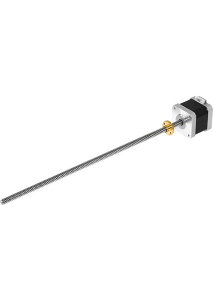 NEMA17 17HS4401 3D Yazıcı Için T8 Vida Bağlantılı 8mm Adım Motoru. (Yurt Dışından)