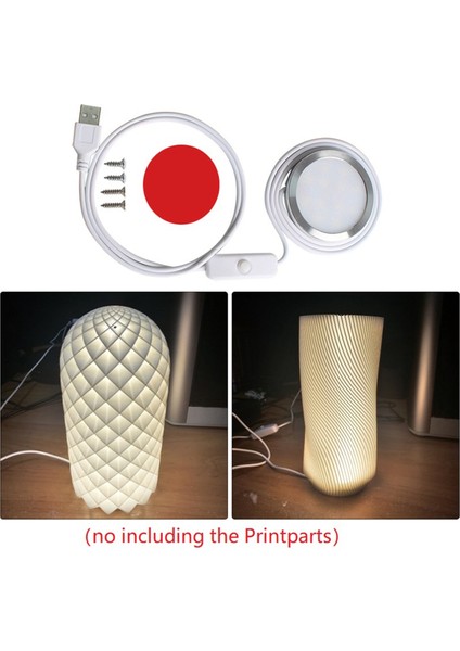 3D Baskı Parçaları Model Kiti LED Işık Aydınlatma Kiti (Yurt Dışından) indirimleri